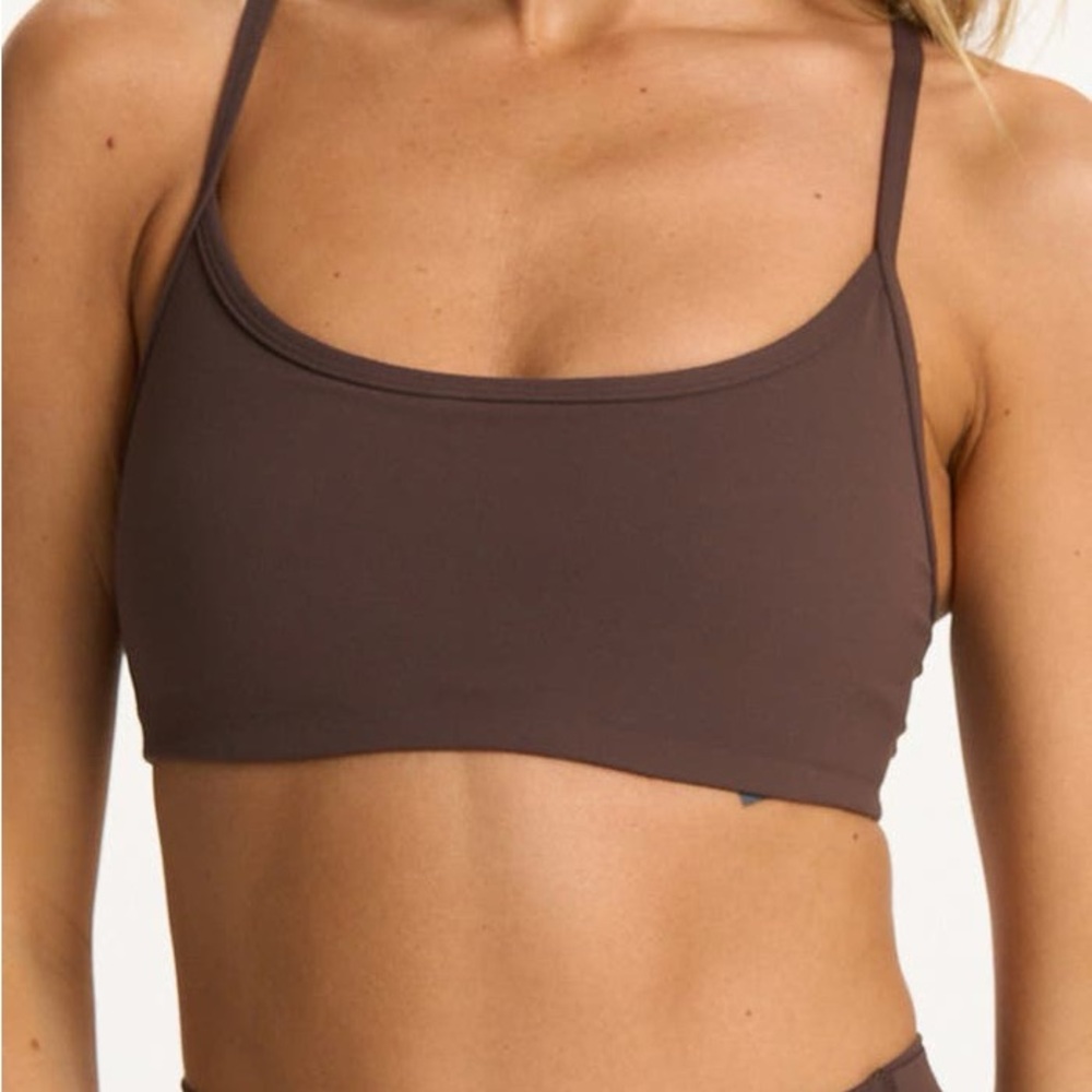 Vuori AllTheFeels Sports Bra Java Size Small